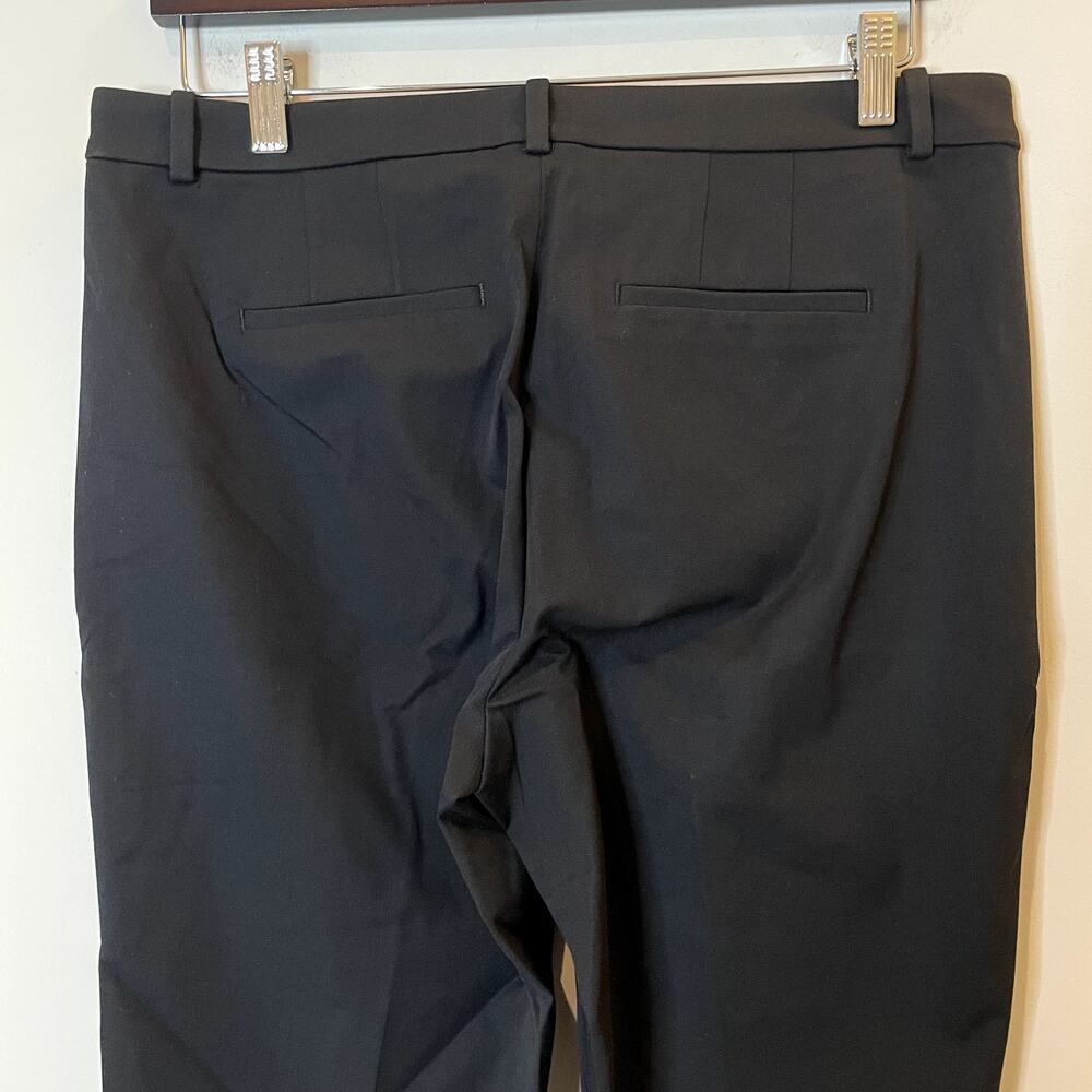 J.Crew Kaya Pant New Bi Stretch Cotton Blend Office RTO Date Work CI420 Black T8 - Picture 9 of 14